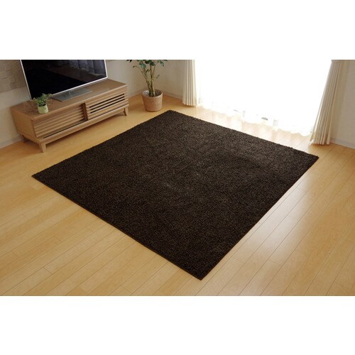 シャンゼリゼ ラグ ブラウン 95×140cm