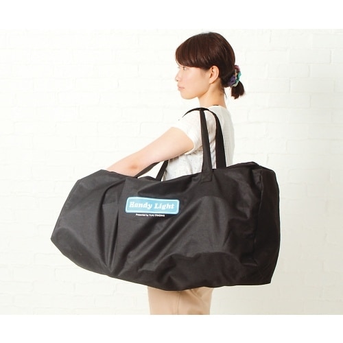 折畳み式介助車椅子ハンディーライトプラス レッド