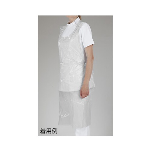 セーフベーシック プラスチックエプロン ホワイト