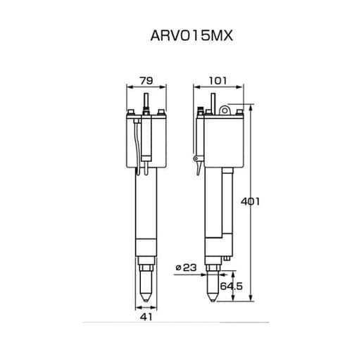 リベッター吸引排出装置付ARV015MX