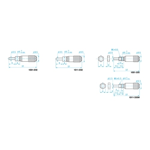 マイクロメータヘッド 1001350