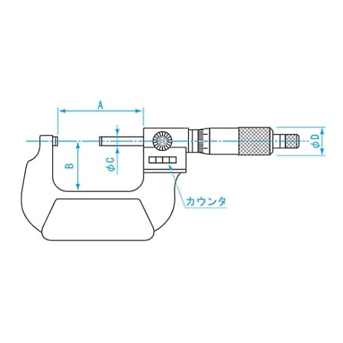 カウントマイクロメータ MC12250C
