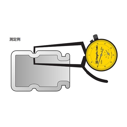 ダイヤルキャリパゲージ測定範囲 10−35mm