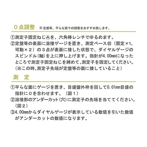 溶接ゲージ FDW1