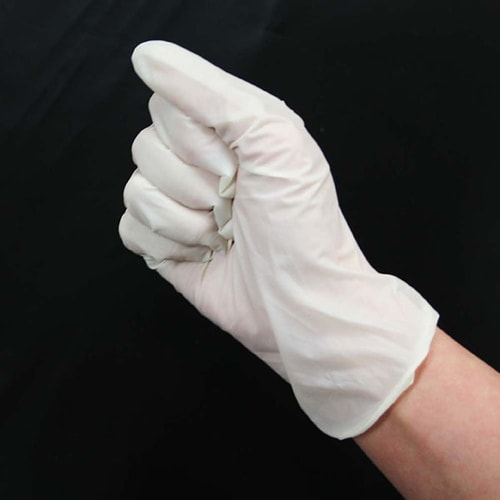 天然ゴム手袋50枚入