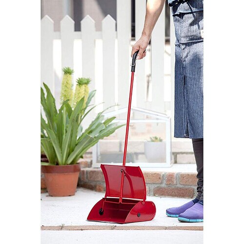 スチール製カラーチリトリ レッド