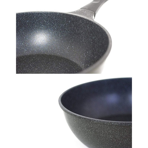 軽量 チタンマーブル 炒め鍋 28cm