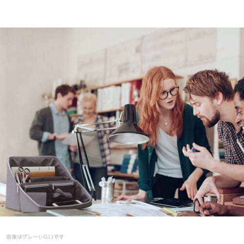 収納ボックス スマスタ ユートリム A4 ネイビー