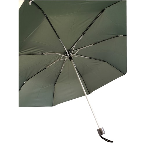 傘 紳士 手開き折畳傘 70cm 大判 緑 ×6