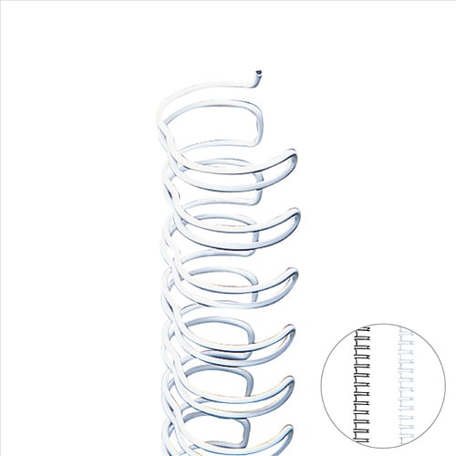 ダブルループリング 6mm 黒 10本 ×3