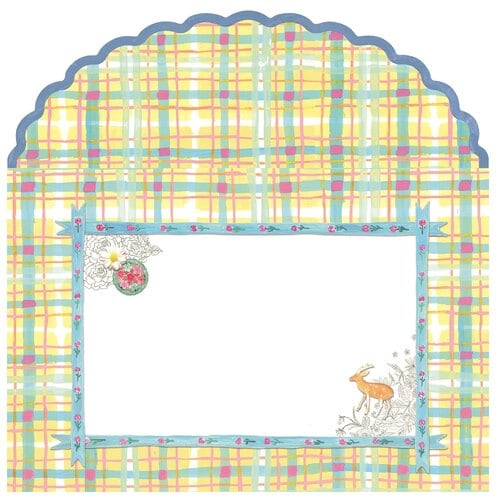 レターセット パックレター チェック ×5