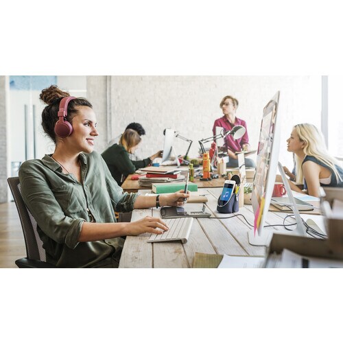 ペンケース 立つペンケース スマスタ カーム 桃