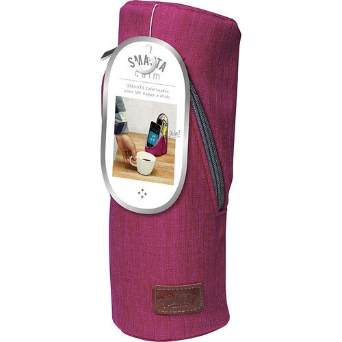 ペンケース 立つペンケース スマスタ カーム 桃