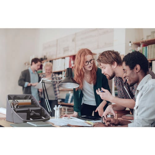 収納ボックス スマスタ ユートリム A4 グレー