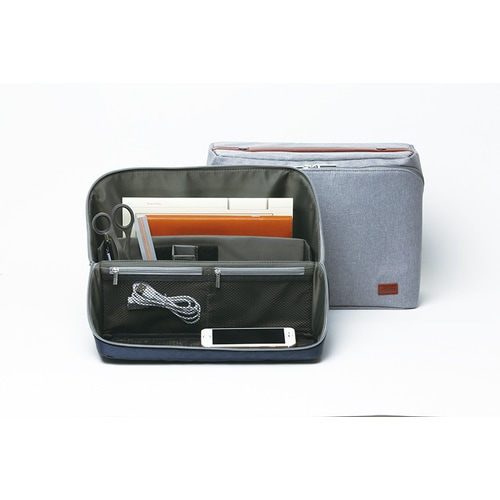 収納ボックス スマスタ ユートリム A4 グレー