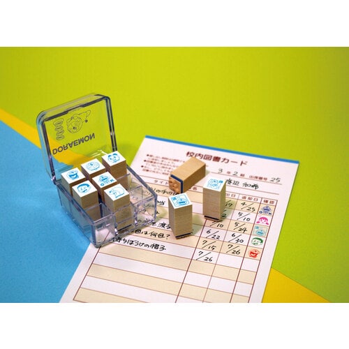 ドラえもん スタンプ チェックスタンプ ×2
