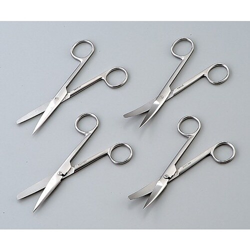 外科剪刀 片尖 曲