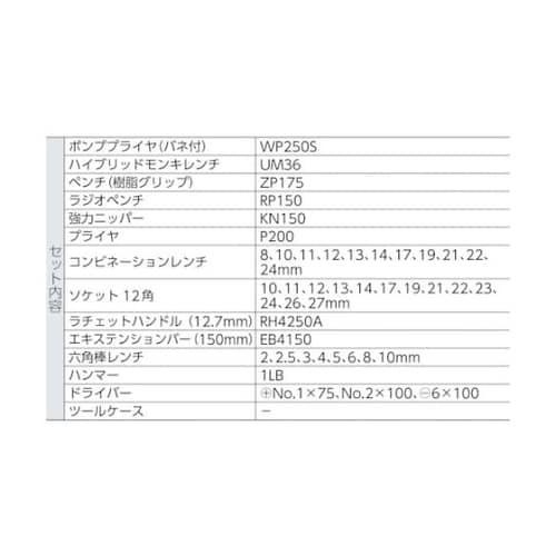 エビ 工具セットEBIー2005