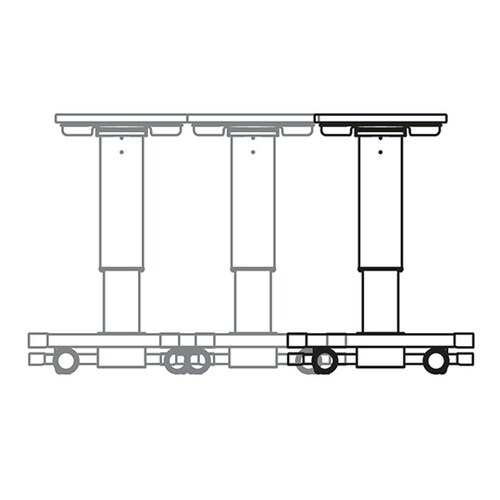 WTR1250NAオーバーベッドテーブル