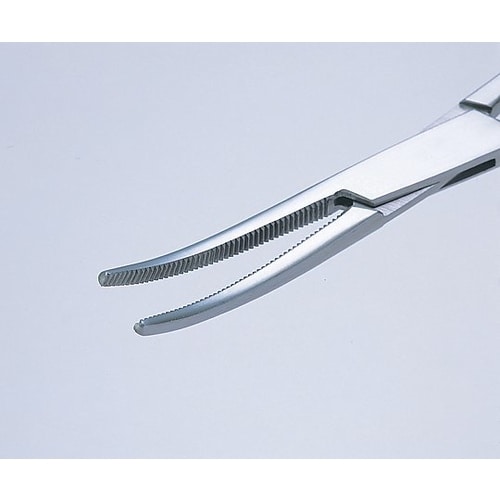 止血鉗子(カラーコーティング)SPS−5002C青