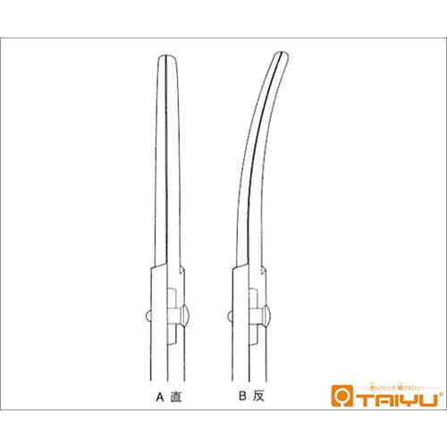メッチェンバウム剪刀 反 ネジ止 全長18cm