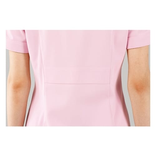 ナースジャケット半袖ピンクLL 73−1784