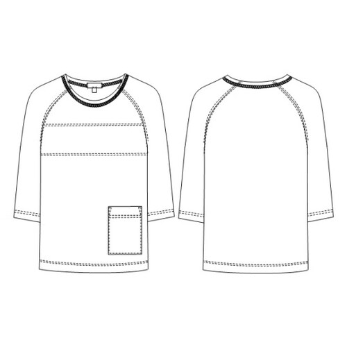 検診衣上衣 ピンク M PK1421