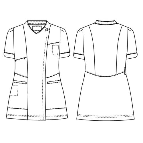 チュニック オフホワイト S LH6272