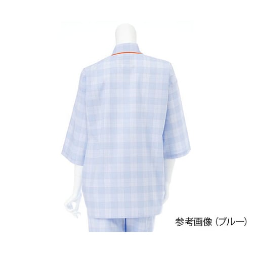患者衣 じんべい型 ブルー M PG1411