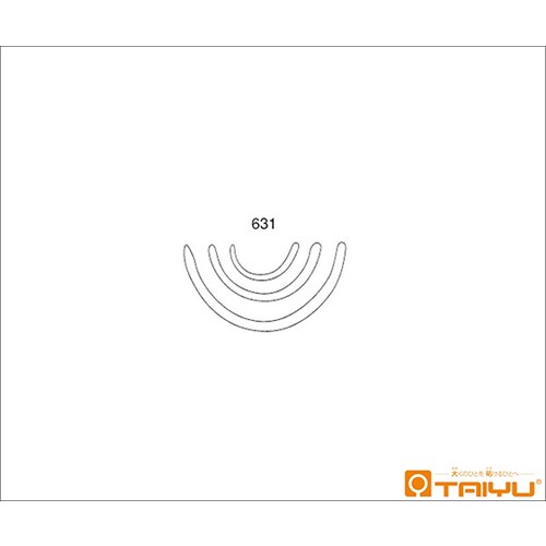 TY−631LL 動脈瘤針 大 左