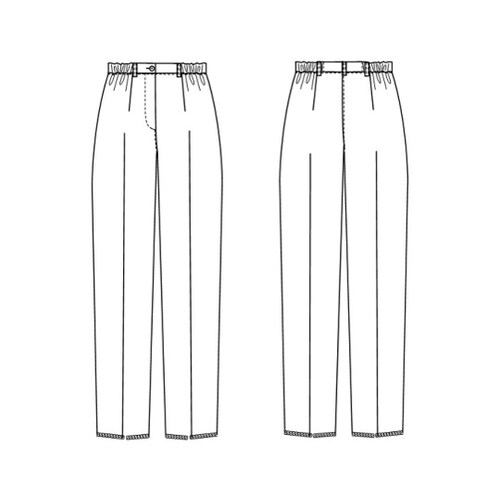 女子パンツ ホワイト EL HO1913