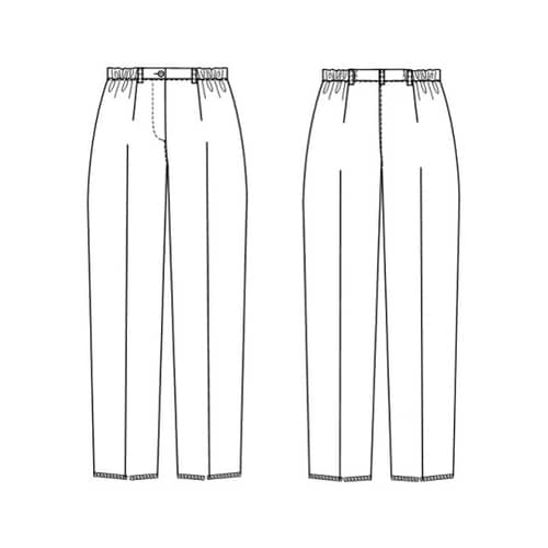 女子パンツ ブルー M HE1973