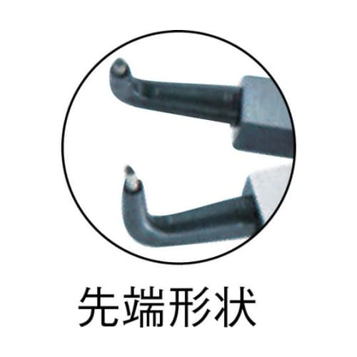 スナップリングプライヤ全長142MM