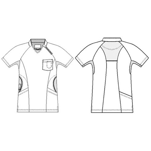 男女兼用上衣 ホワイト L