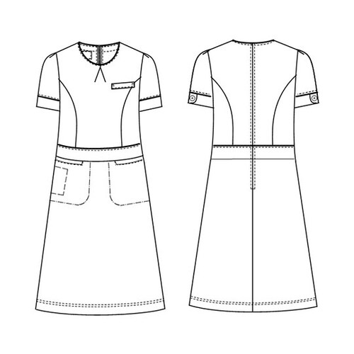 ワンピース オフホワイト L L H6257