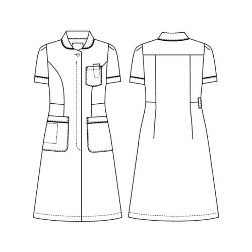 女子上衣 ブルー LL FT4412