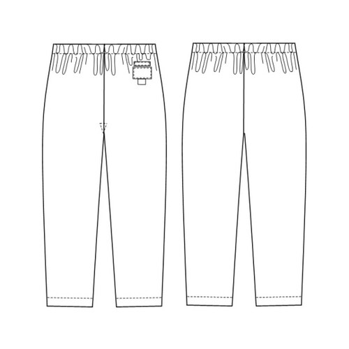 女子スラックス ネイビー LL