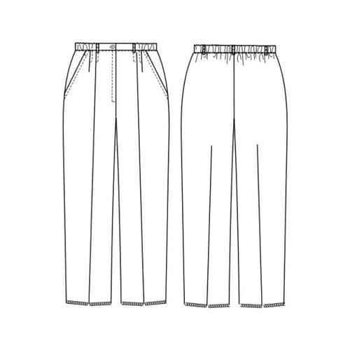 パンツ ブルー L MI4613