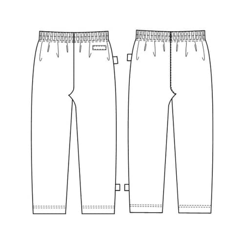 検診衣パンツ グレー S