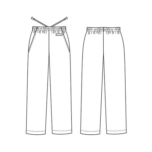 男女兼用パンツ グリーン BL