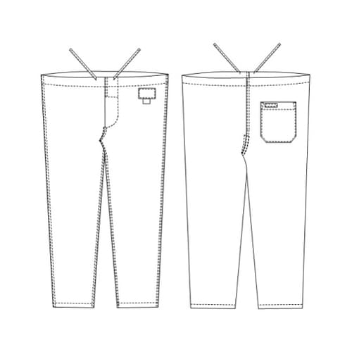 男子ズボン ネイビー L