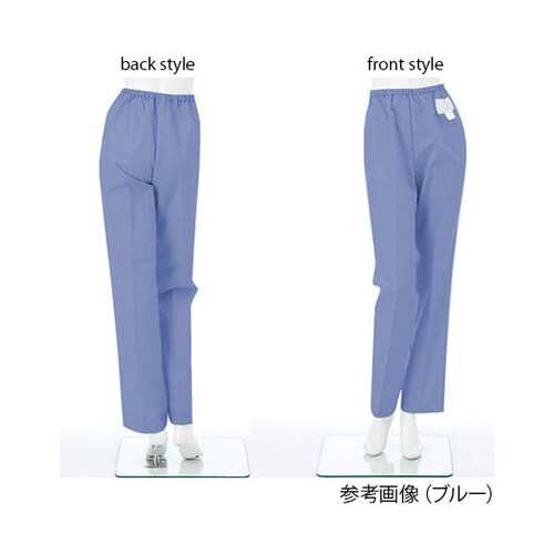 女子スラックス ブルー L