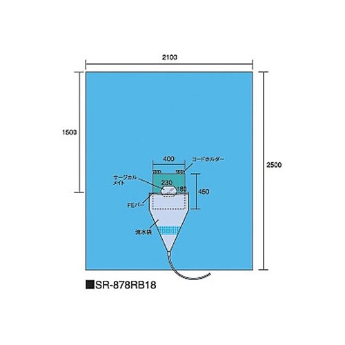 全面ドレープ(脳外科用) 230×180mm