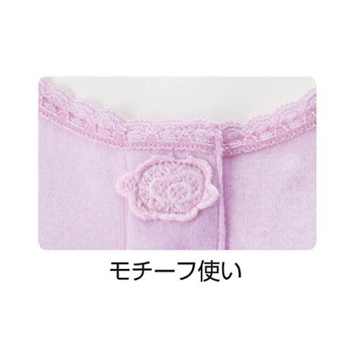 婦人ラン型ワンタッチシャツ ラベンダー M