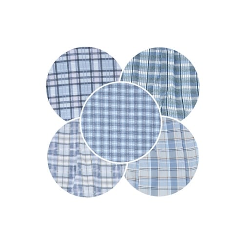 紳士スムース打合せパジャマ グレー系 M