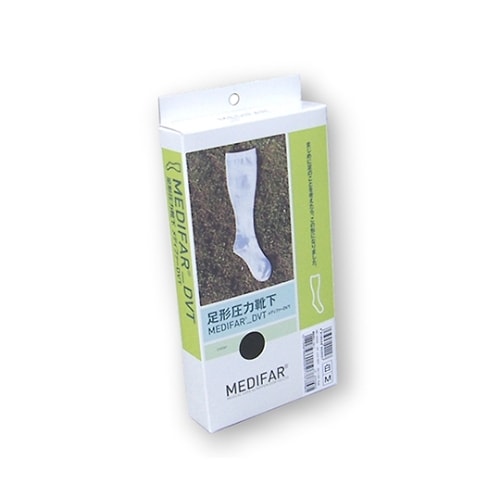 メディファーDVT M ブラック 1足