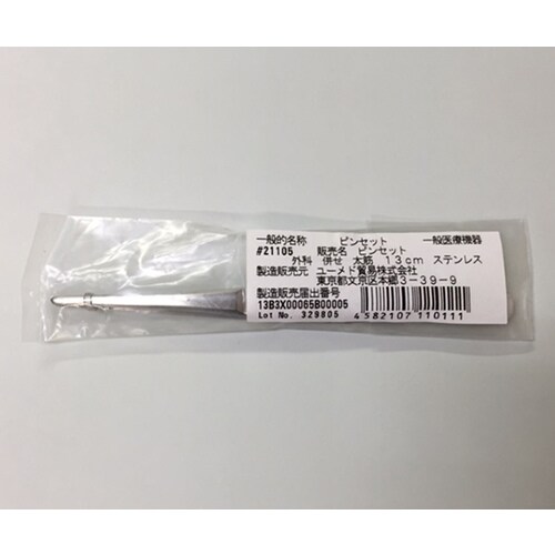 外科ピンセット 太筋 ステンレスS M−21105