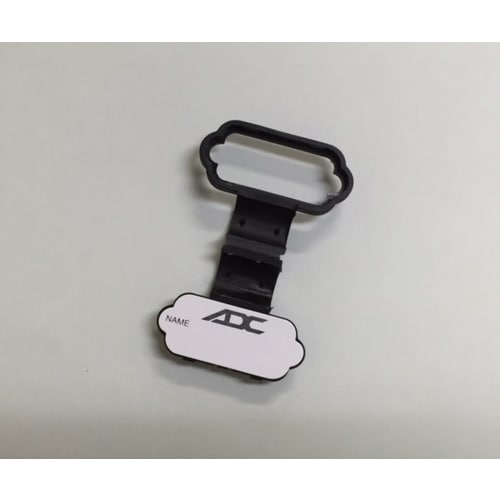 ADCネームタグ 黒
