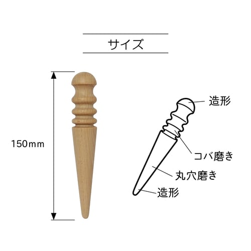 バッグマイスター ヘリみがき
