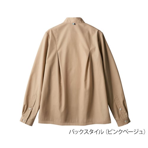 ブラウス レディス 長袖 ピンクベージュ 9